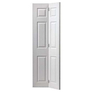 JB Kind Colonist 6 Panel White Moulded Internal Bi-Fold Door