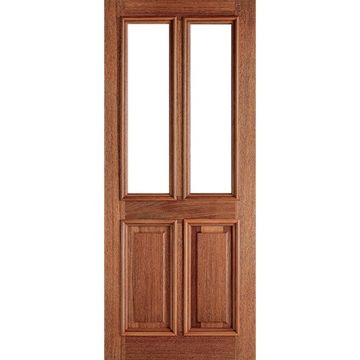 LPD Derby Hardwood Unglazed 2L M&T External Door