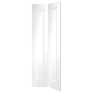 XL White Primed Pattern 10 Bi-Fold Internal Door 6'6" x 2'6" x 1.3/8"