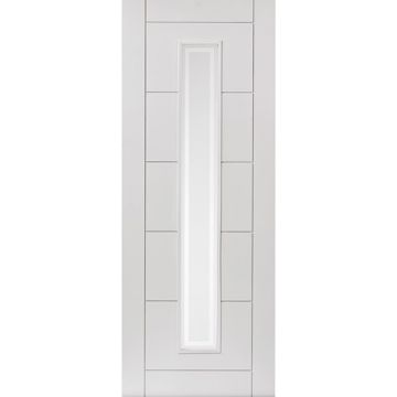 JB Kind Barbican Glazed White Primed Internal Door