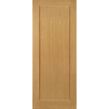 Deanta Walden (Pattern 10) 1 Panel Oak Veneer Unfinished Internal Door
