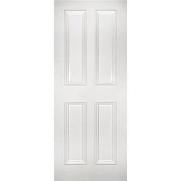Deanta Rochester 4 Panel White Primed Internal Door