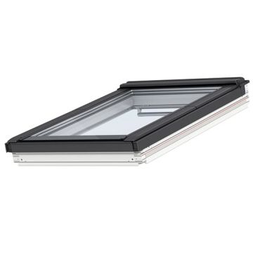 Velux GBL Low Pitch (10°-20°) White Painted Roof Window + Tile Flashing & BFX Collar