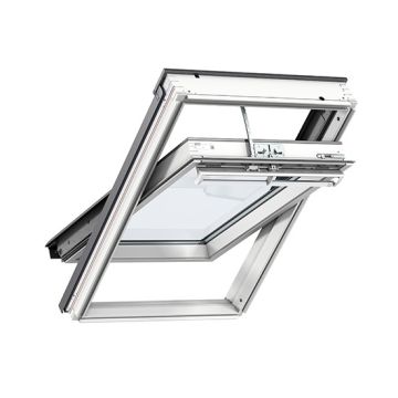 Velux GGLS 206630 White Painted 3-in-1 Solar Triple Glazed Window