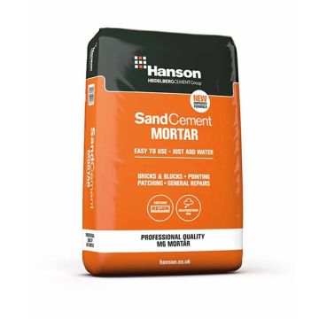 Hanson Castle Sand & Cement Mortar - 20Kg