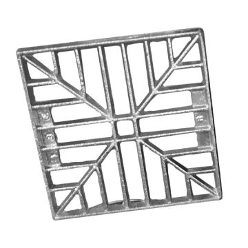 Glen Castings Aluminium Square Grid Top