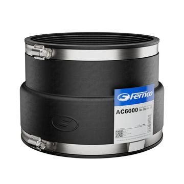 Fernco AC6000 6' Clay to 6' Plastic