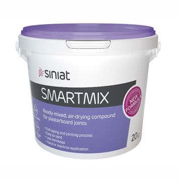 Siniat GTEC Smartmix Xtra Ready Mixed Jointing - 20Kg