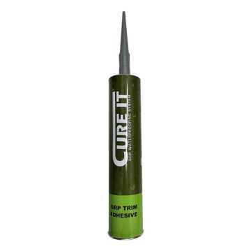 Cure-It PUCUREGREY 310mm Grey PU Trim Adhesive for GRP Roofing