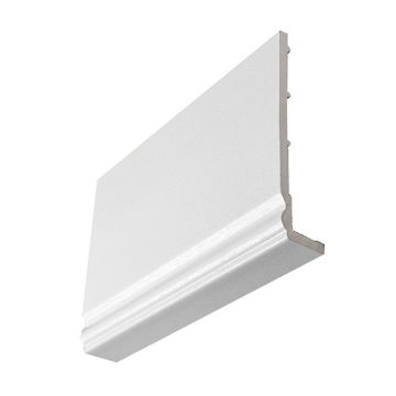 Kestrel 018/150/BW White Ogee Fascia Board - 5000 x 175mm x 18mm - Pack of 2