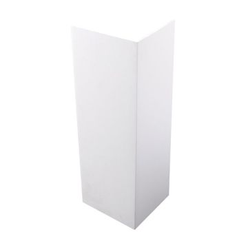 Kestrel KB1023/BW White Rigid Angle - 6000 x 100 x 100mm - Pack of 5
