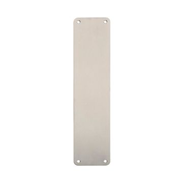 Eurospec Finger Plate Plain FPP1350SSS Satin Stainless Steel - 350 x 75mm