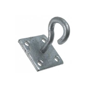 Tinsley 3486-902 2.1/2" x 2" Hook on Plate - Galv