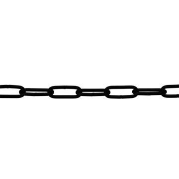 Eliza Tinsley 3442-163 4mm Long Link Chain Black - Metre