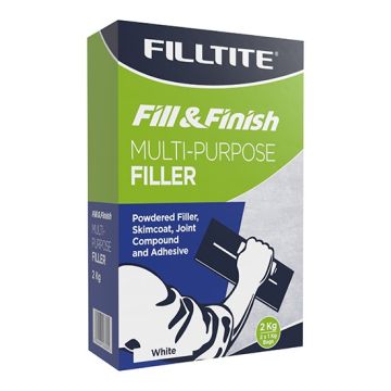 Tembe F18360 Filltite Fill & Finish Multi-Purpose Filler - 2Kg