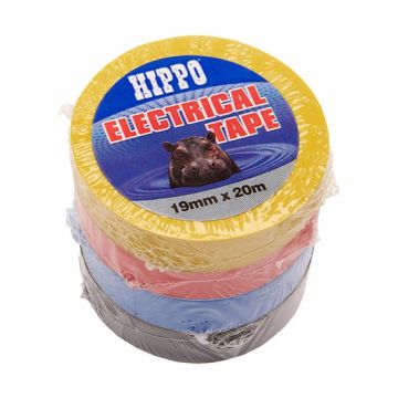 Hippo Electrical Tape - 20 Metres x 19mm