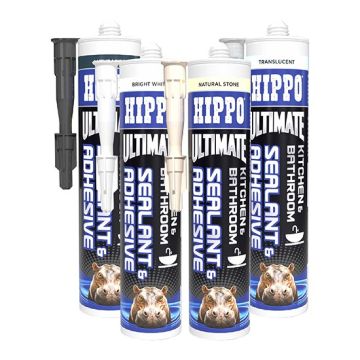 Hippo Ultimate Kitchen & Bathroom Sealant - 290 ml Cartridge