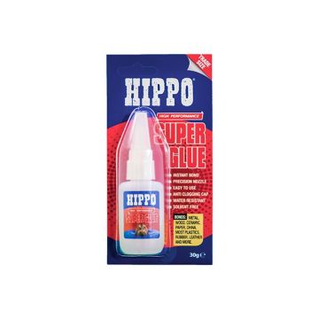 Hippo H18707 Super Glue - 30g Bottle