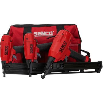 Senco 10S2001N 3-Piece Pneumatic Nail Gun Set