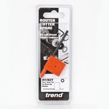 Trend RT/KEY/15 Torx RT15 to use with 46/01 Rota Tip Blade
