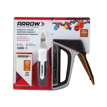 Arrow AT25XHTKCS T25 Cable Stapler c/w Staples & Staple Lifter