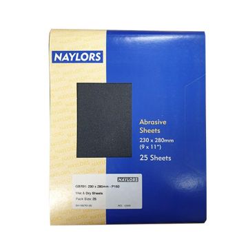 Naylors Wet & Dry Sheets - 230 x 280mm