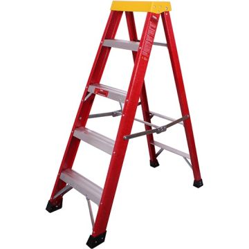 Rodo LFD170 1.62m Trade Stepladder EN131 5 Step and Tray