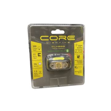 Core CLH200 5 Mode 200 Lumens Rechargeable Head Torch
