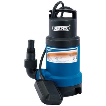Draper 61667 Submersible Dirty Water Pump With Float Switch, 200L/min 750w (1)