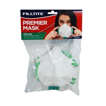 Filltite FFP2-RD Premier Face Mask with Valve