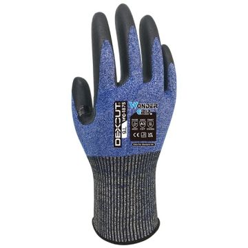 Wondergrip WG-1875 Dexcut Gloves - Cut Level C, Heat Resistance, Touchscreen Compatible