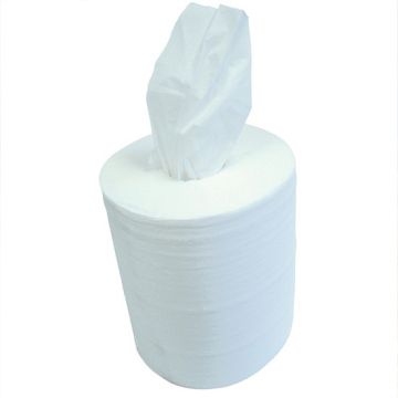 PAP451 Embossed 2 Ply Centre Feed Paper Roll 190mm x 150Mtr