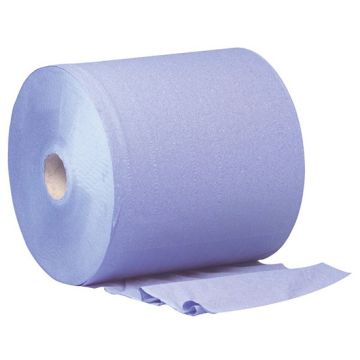 Monster Roll Blue Paper Wiping Roll 280mm x 1000 Sheets 2 Ply SWKN 2840B