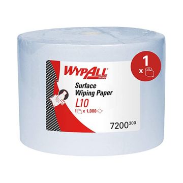 Lyreco WYPALL 7200 Surface Maxi Roll 1PLY Blue 