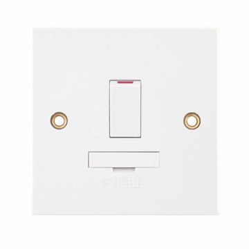 Selectric LG9218 13A Double Pole Switched Connection Unit White