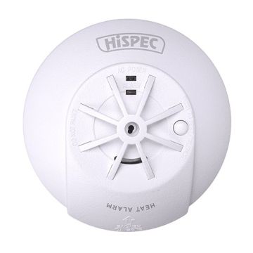 Hispec Heat Alarm c/w Wireless Interconnection - HSSA/HE/RF