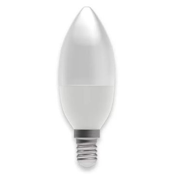 Bell 05844 7w SES LED Candle - Warm White - Opal