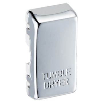 BG Switch Cover - Tumble Dryer - Polished Chrome