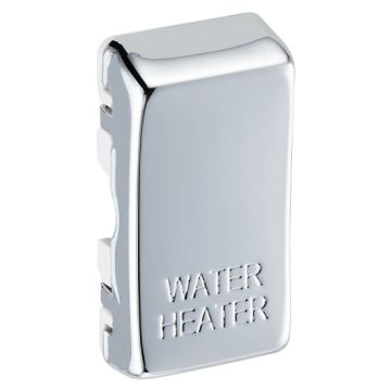 BG Switch Cover - Water Heater - Polished Chrome