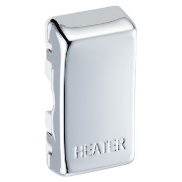 BG Switch Cover - Heater - Polished Chrome