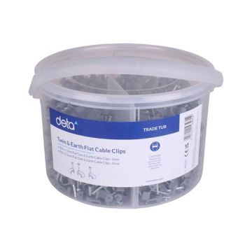 1.5mm & 2.5mm T&E Clips (Tub of 800)