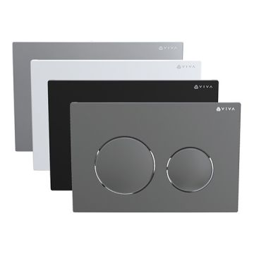 Viva Skylo Ultra Circles Dual Flush Plate
