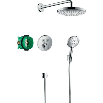 Hansgrohe Raindance Select S Shower System with ShowerSelect S Thermostatic Mixer