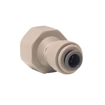 John Guest Water Filter Fitting 3/8" Push Fit x 1/2" Female