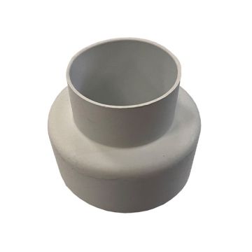 White Rubber External Flush Cone Pipe Seal W31 - Top View