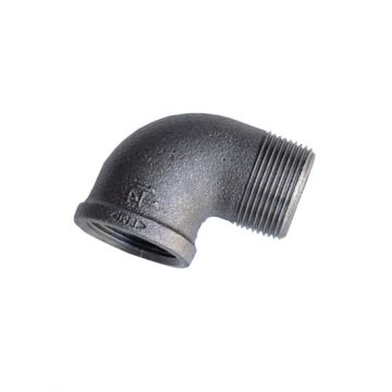 Galvanised Malleable Iron Male / Female Elbow