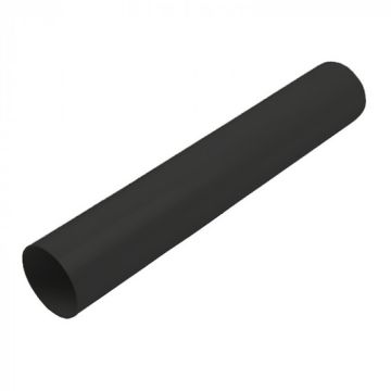OS01 21.5mm Black PVCu O/F Pipe