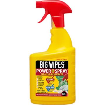 Big Wipes Pro+ Power Spray Antiviral Cleaner 1ltr