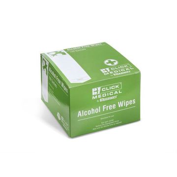 Beeswift Medical CM0800 Alcohol Free Wipes - Box 100