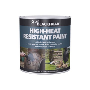 Blackfriar Black Heat Resistant Paint